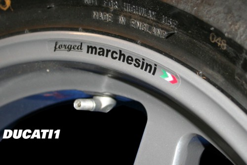 12 Marchesini Racing Wheel Rim Stickers in Black Colour choices available 