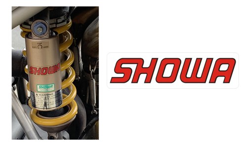 6907-0119 Sticker / Vinyl Decal Enduro Racing Dakar Shoa Shocks SHOWA 
